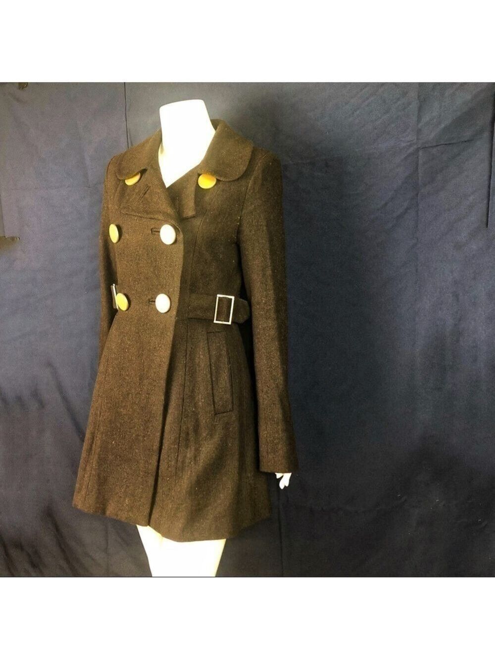 EUC-URBAN behavior DoubleBreasted Fitted Long Coat